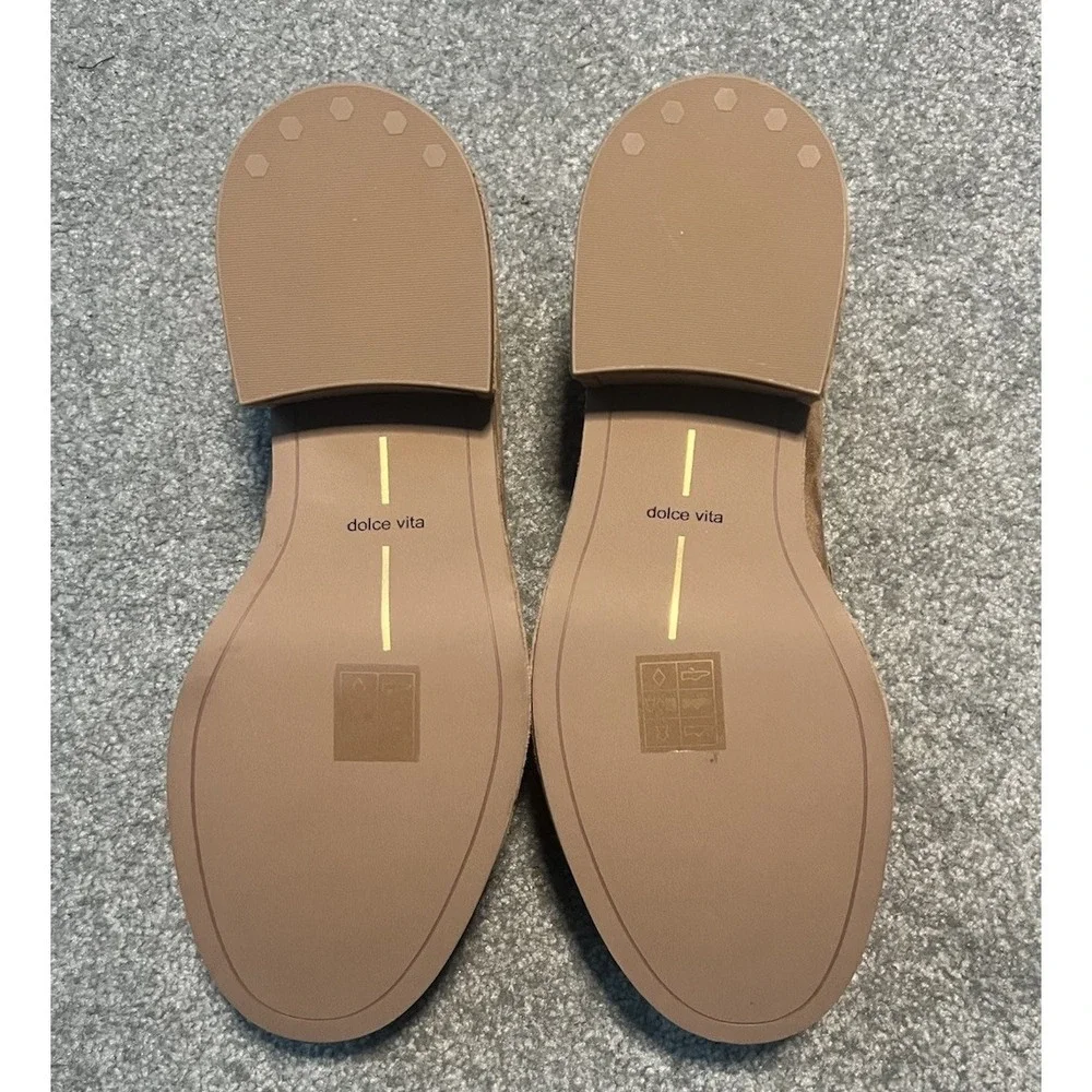 Dolce Vita Womens Yanni Suede Platform Penny Loafer Sz 8‎